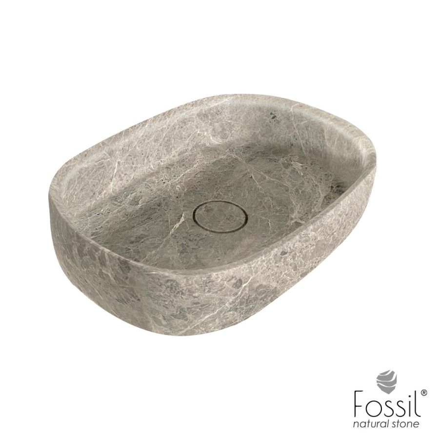 ΝΙΠΤΗΡΑΣ ΜΑΡΜΑΡΙΝΟΣ DUNE 55x38 H.14 FOSSIL TUNDRA GREY DSB55-423