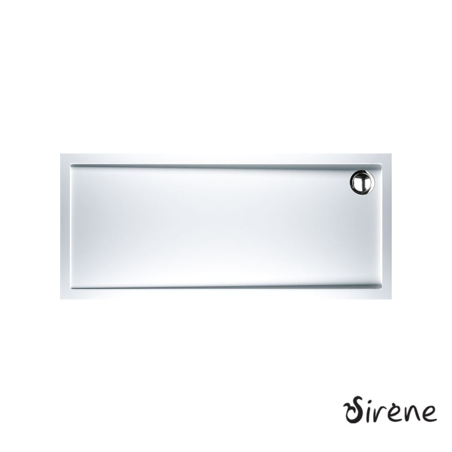 ΝΤΟΥΖ.ΠΑΡΑΛ/ΜΗ ΑΚΡΥΛΙΚΗ 170x70 EXTRA-FLAT Φ90 SIRENE WHITE E17070-300