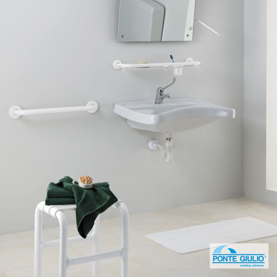 Λαβή Τοίχου 53 Paint ΑΜΕΑ White G06-JAS-03