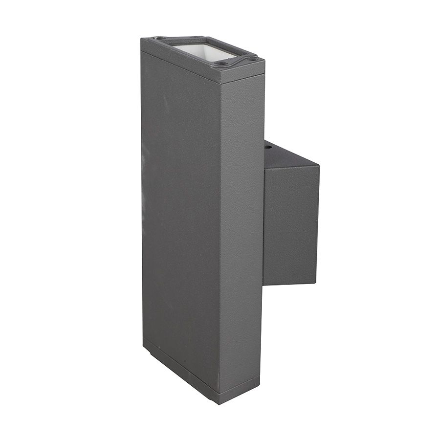 Φωτιστικό Επιτοίχιο Εξ.Χώρου IP54 Η20x9,2x6,5cm Led 2x3w 3000K Sun Light GL13404