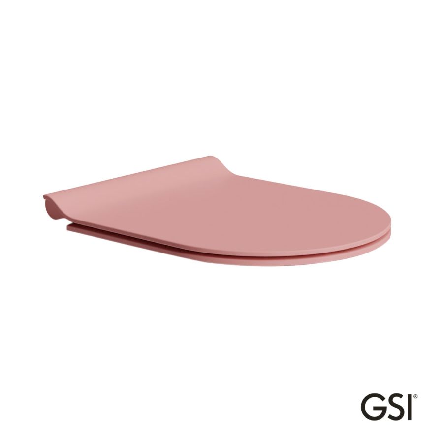 Κάλυμμα Λεκάνης Norm, Pura, Kube, Super Slim Soft Close GSI Blush Matt MS86SC-821