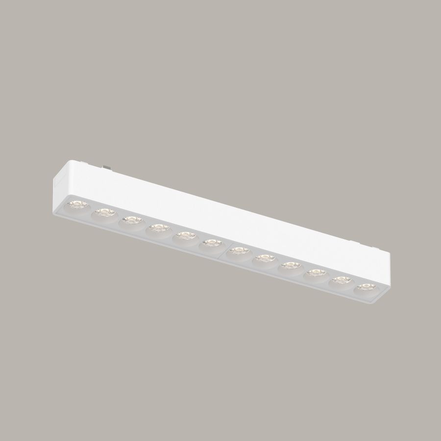 Orient - Γραμμικό Φωτιστικό Μαγνητικής Ράγας 48V σε Λευκό Χρώμα Sun Light Orient-12G