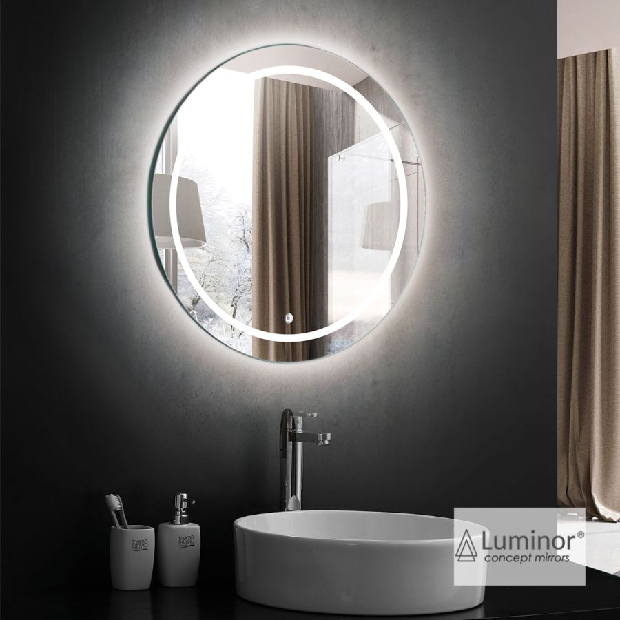 Καθρέπτης Μπάνιου POLAR Φ78 Luminor POL78