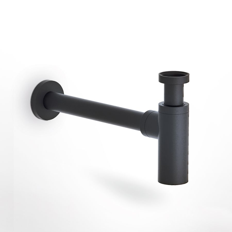 Σιφών Νιπτήρα Minimal (πρωην al500) Eurorama Black Matt R0262-400