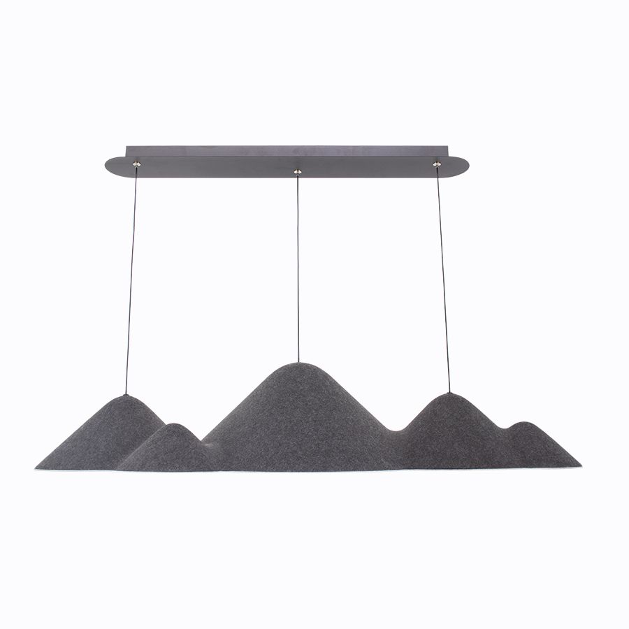 Κρεμαστό Φωτιστικό Μαύρο 110x54xH175cm Led 21w 3000K 1250lm Sun Light SIERRA-L-BK