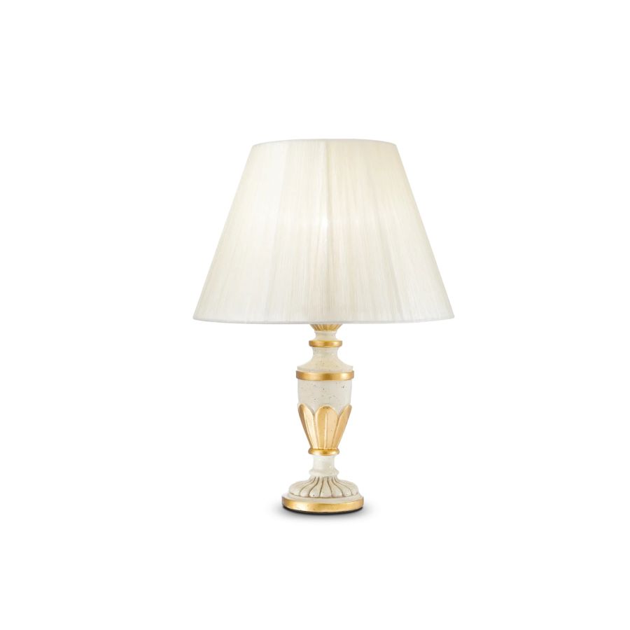 Επιτραπέζιο Φωτιστικό FIRENZE TL1 Λευκό Ideal Lux 012889