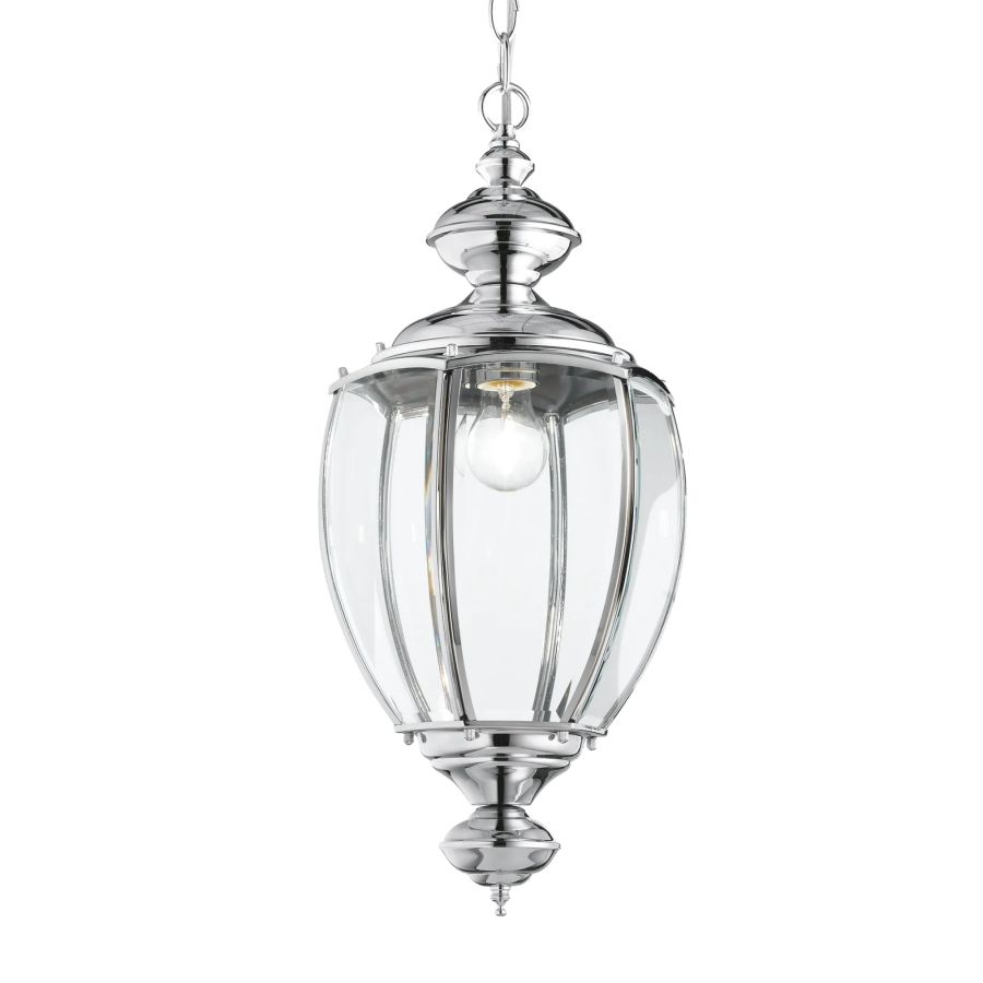 Κρεμαστό Φωτιστικό NORMA SP1 Χρώμιο Ideal Lux 094786