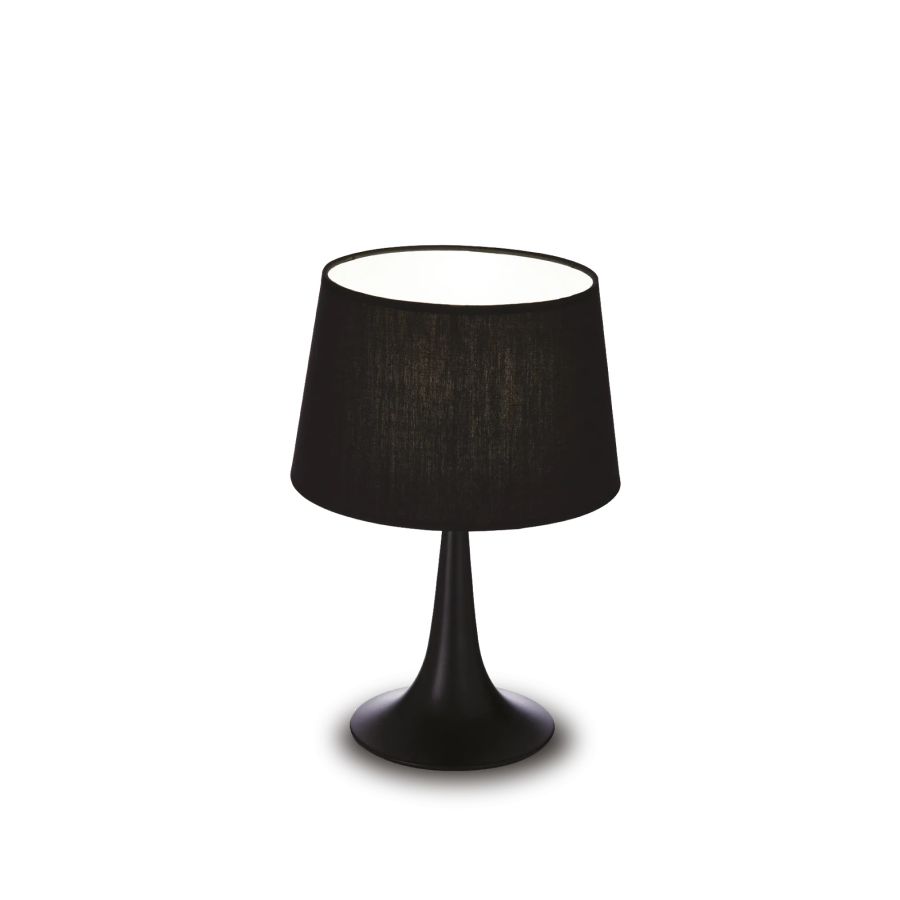 Επιτραπέζιο Φωτιστικό LONDON TL1 Μαύρο Ideal Lux 110554