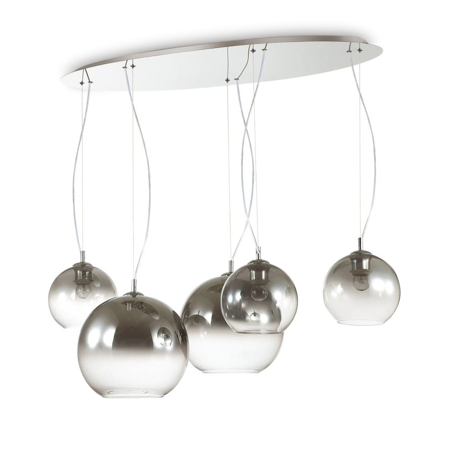 Κρεμαστό Φωτιστικό NEMO SP5 Χρώμιο SFUMATO Ideal Lux 138305