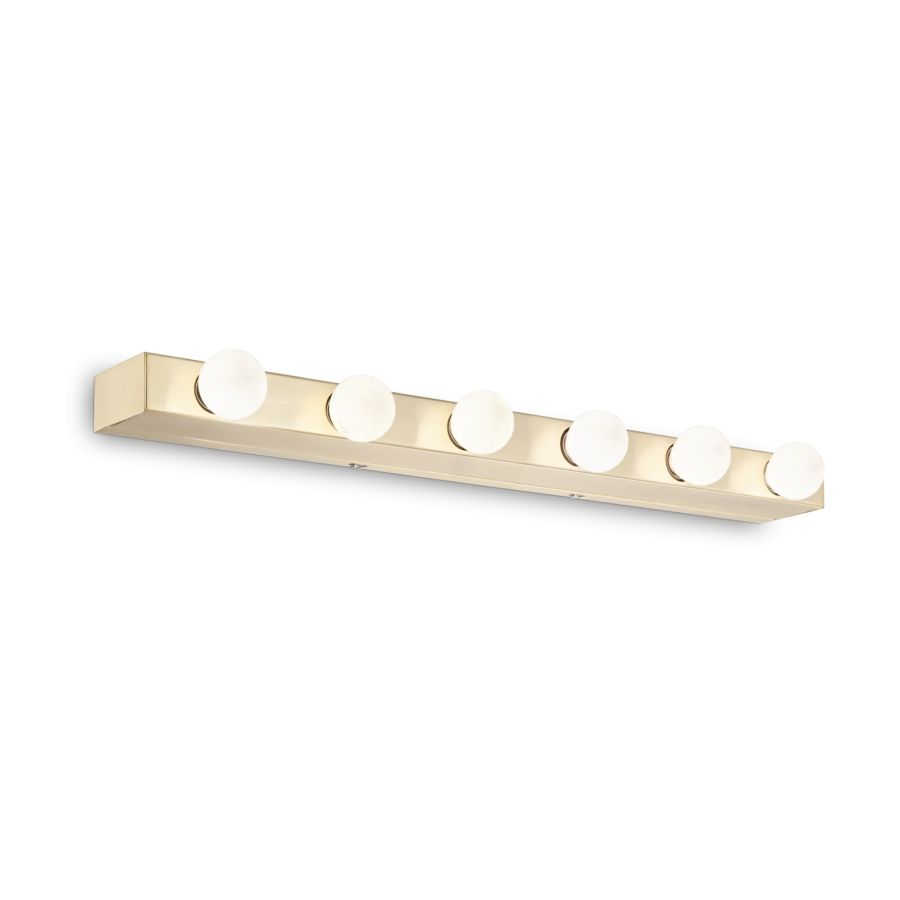 Απλίκα PRIVE' AP6 Ορείχαλκος Ideal Lux 179681
