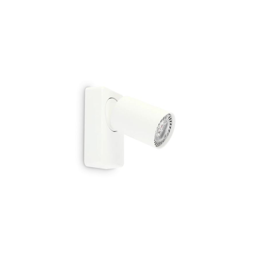 Απλίκα RUDY AP1 ROUND Λευκό Ideal Lux 229027