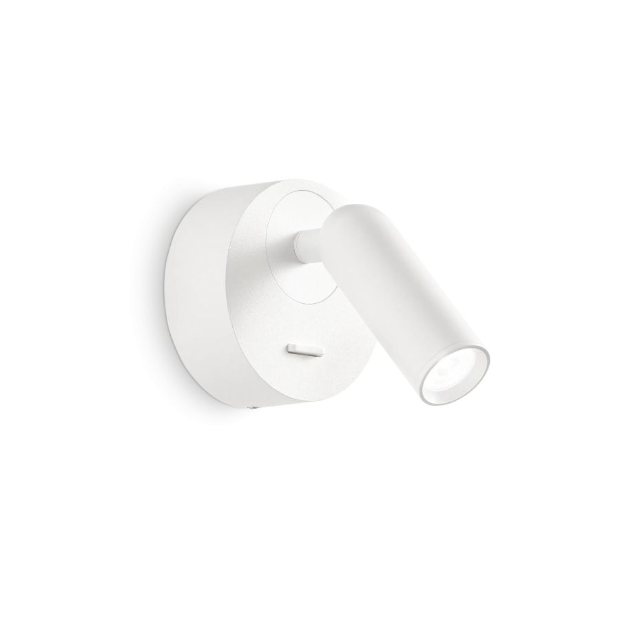 Απλίκα BEAN AP ROUND Λευκό Ideal Lux 260600