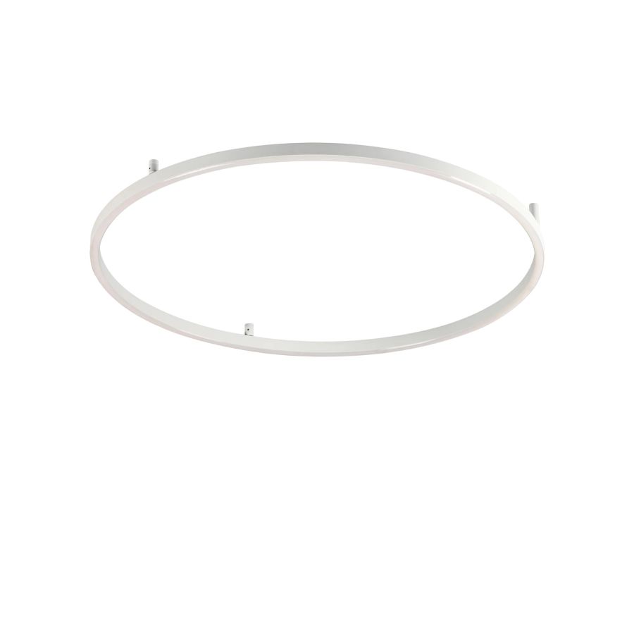 Φωτιστικό Οροφής ORACLE SLIM PL D090 ROUND 3000K ON-OFF BI Ideal Lux 266015