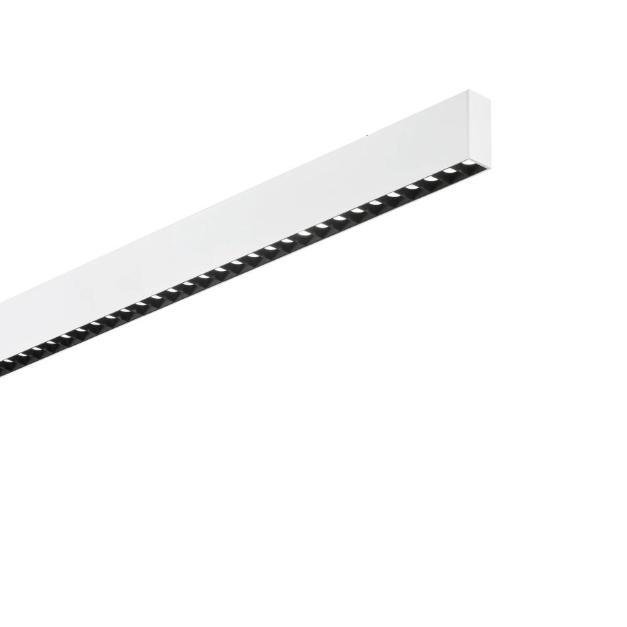 Γραμμικό Σύστημα Φωτισμού STEEL SP2 D35 BI-EMISSION ACCENT 3000K Λευκό Ideal Lux 270180