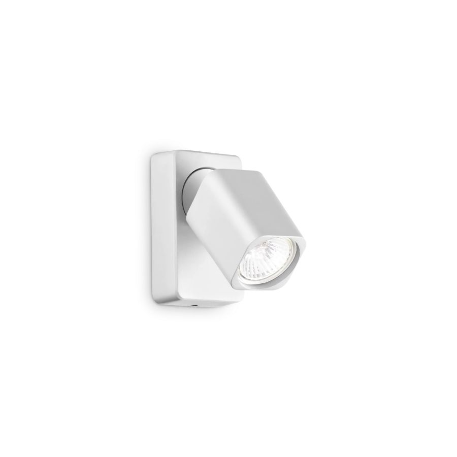 Απλίκα RUDY AP1 SQUARE Λευκό Ideal Lux 294766