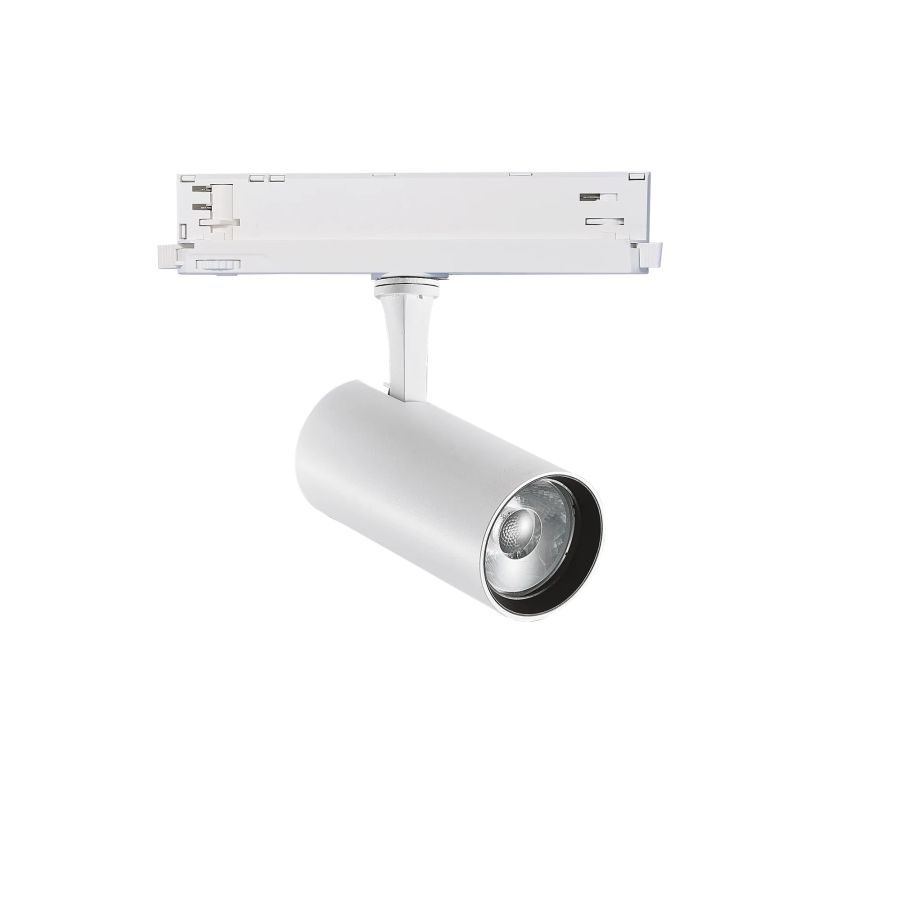 Προβολέας FOX TR 3-PHASE 15W CRI90 3000K 1-10V Λευκό Ideal Lux 302560