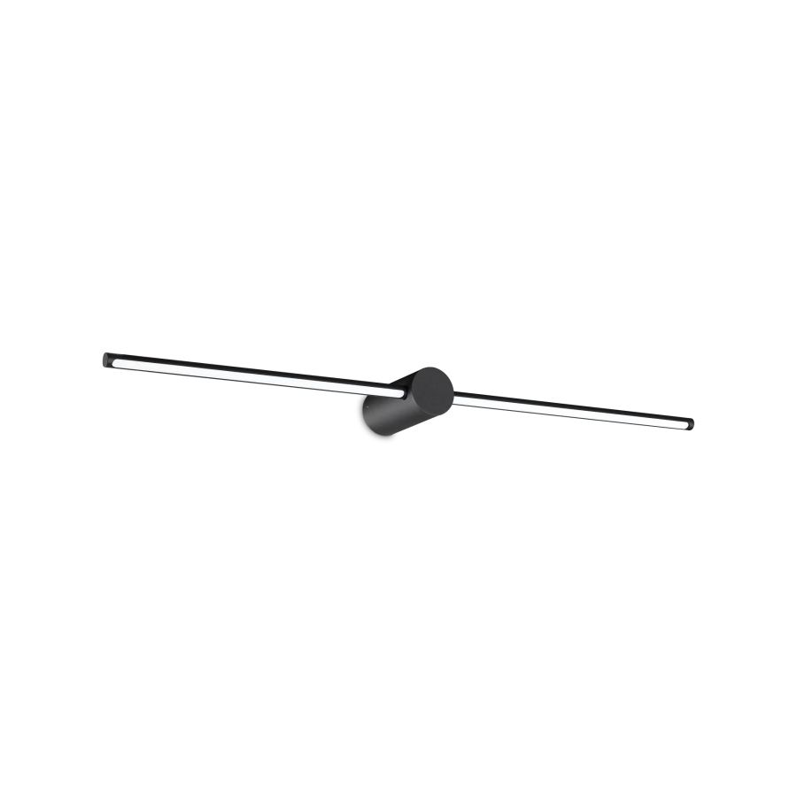 Απλίκα ESSENCE AP ROUND D075 LUCE A 45° Μαύρο 3000K Ideal Lux 310145