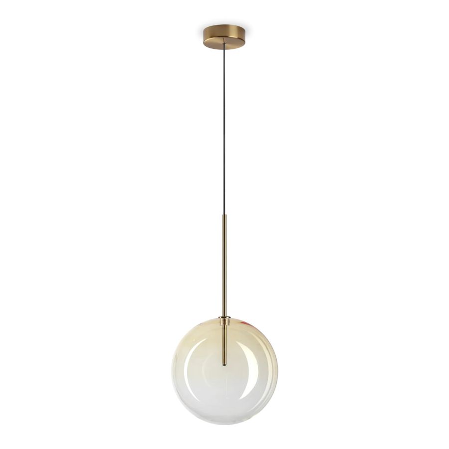 Κρεμαστό Φωτιστικό EQUINOXE SP1 D25 AMBRA SFUMATO Ideal Lux 326368