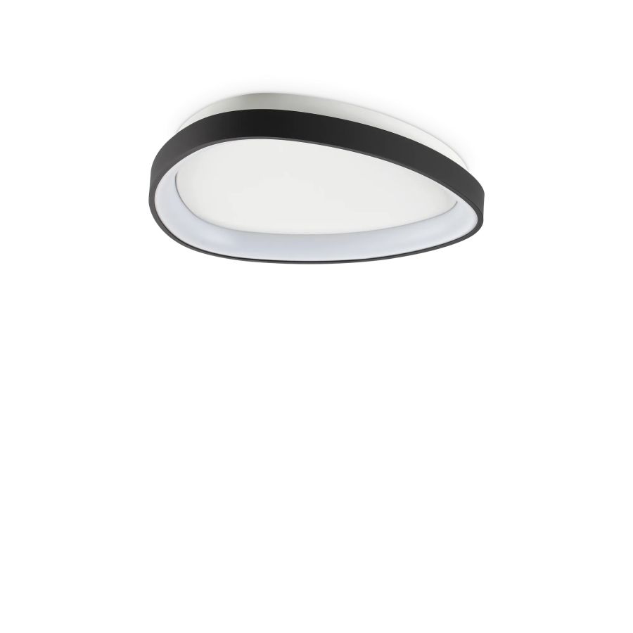 Φωτιστικό Οροφής GEMINI PL D042 ON-OFF Μαύρο 3000K Ideal Lux 328027