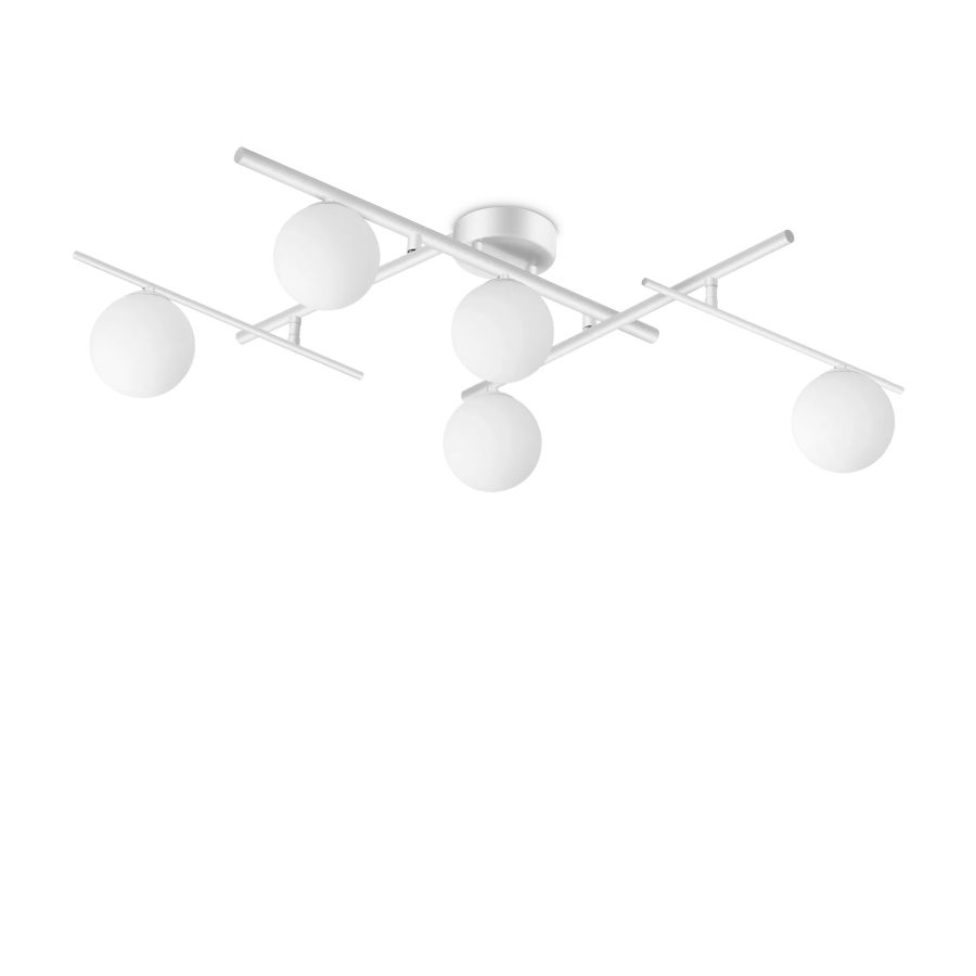 Φωτιστικό Οροφής ATLAS PL5 Λευκό Ideal Lux 328225
