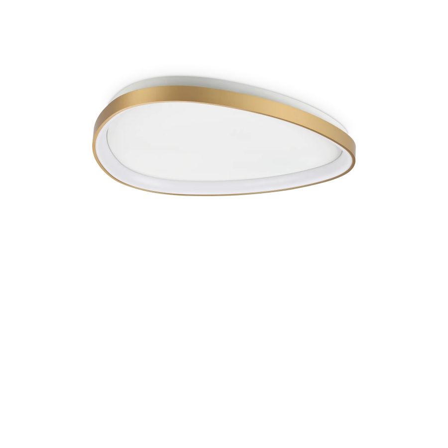 Φωτιστικό Οροφής GEMINI PL D061 DALI/PUSH Ορείχαλκος 3000K Ideal Lux 328966