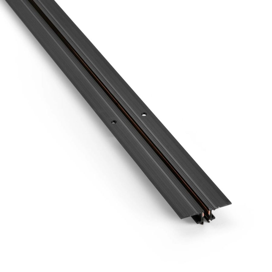 Γραμμικό Σύστημα Φωτισμού DEVA RECESSED EASY BINARIO 1 MT Μαύρο Ideal Lux 332499