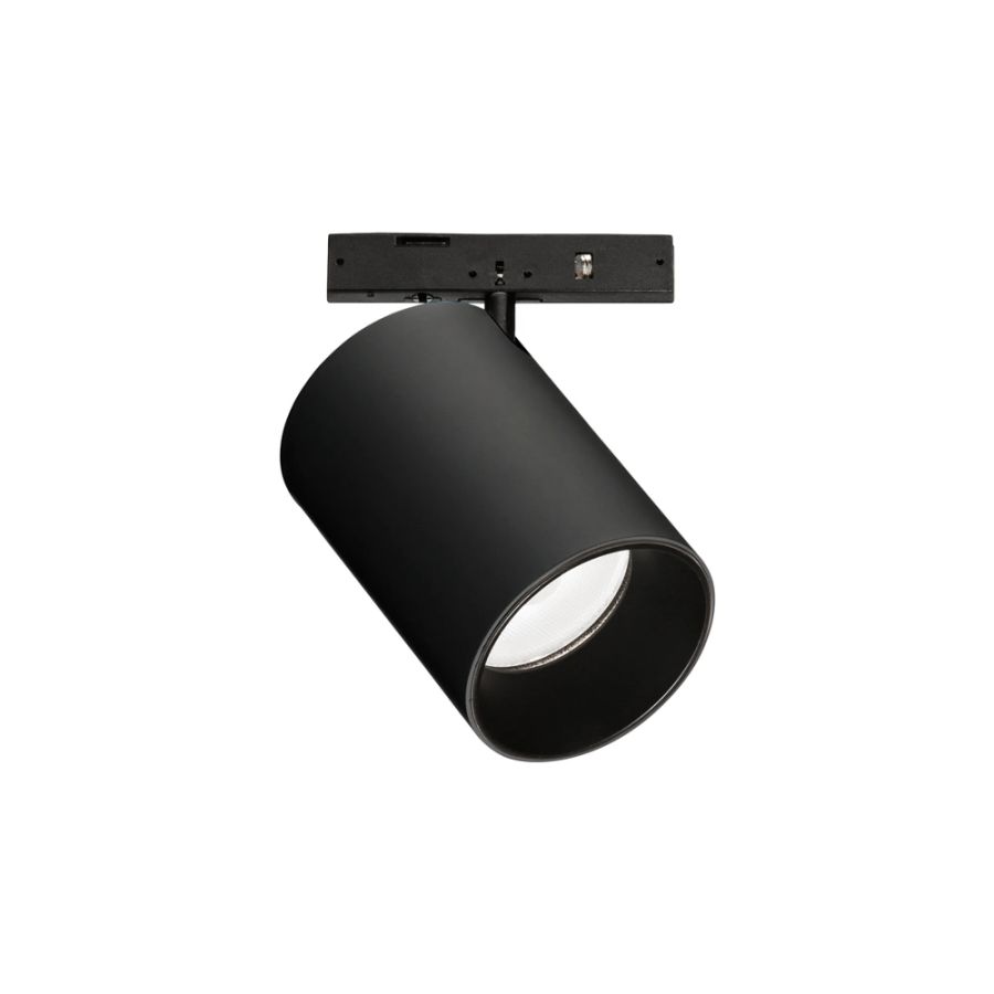 Γραμμικό Σύστημα Φωτισμού DEVA SPOT 08W 3000K Μαύρο Ideal Lux 332819