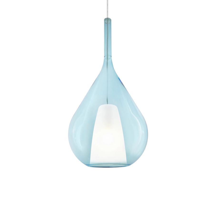 Κρεμαστό Φωτιστικό KALIQUE-3 SP1 D28 AZZURRO Ideal Lux 359816