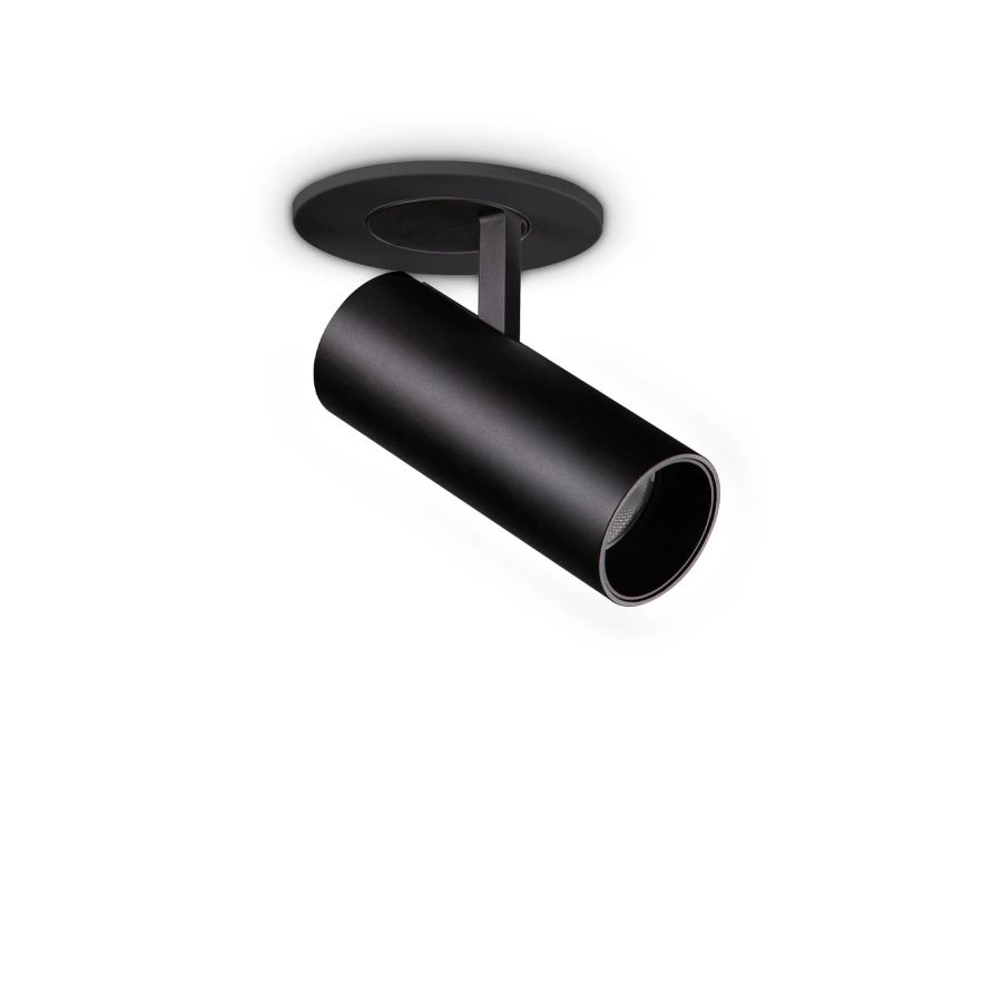 Χωνευτό Φωτιστικό NOVA FI 06W 3000K Μαύρο Ideal Lux 364360