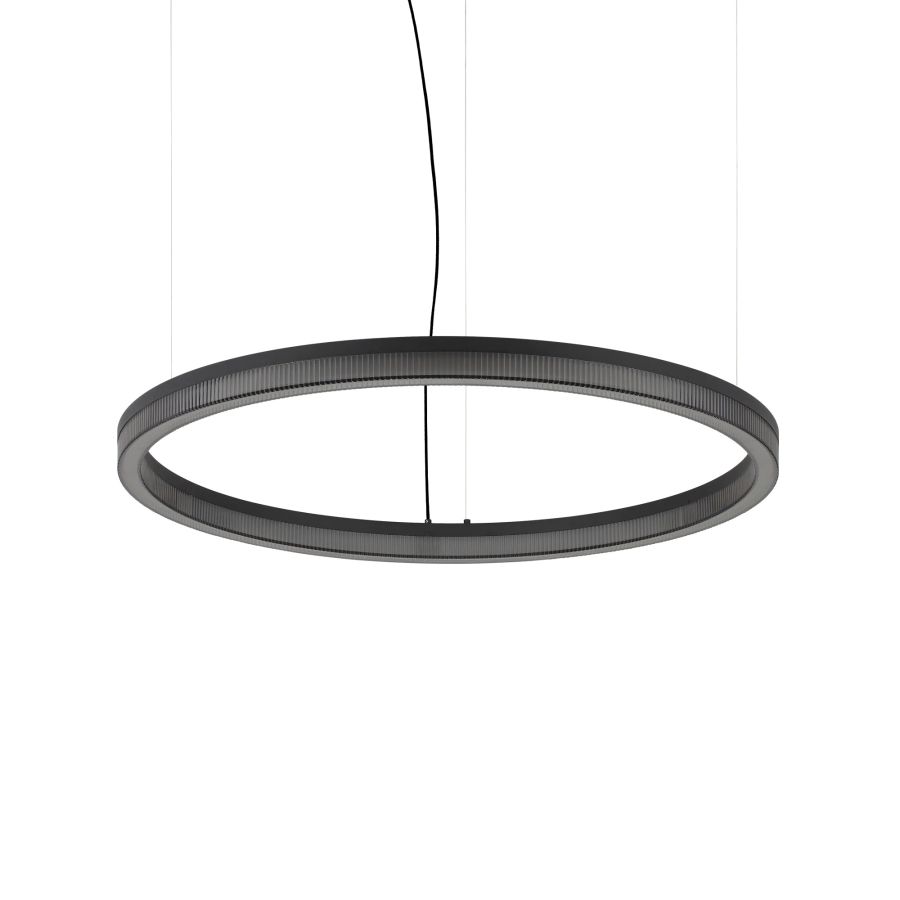 Κρεμαστό Φωτιστικό CROWN SP D80 Μαύρο Ideal Lux 365015