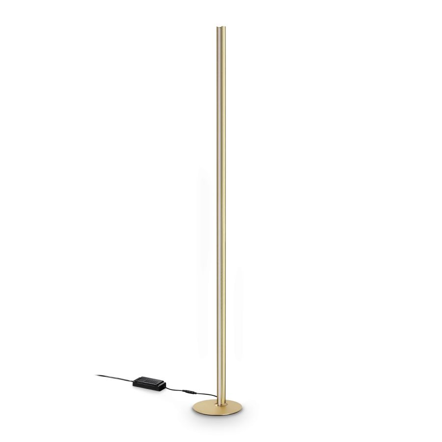 Φωτιστικό Δαπέδου DORICA PT1 Ορείχαλκος Ideal Lux 366166