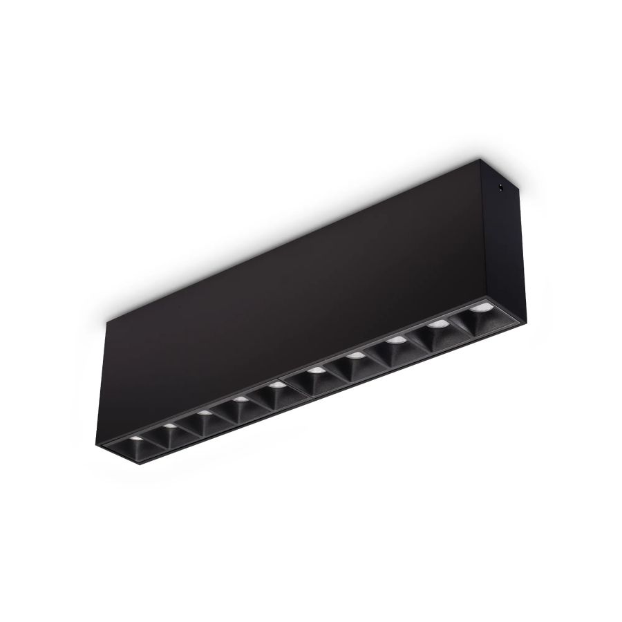 Φωτιστικό Οροφής LIKA PL 21W 3000K Μαύρο Ideal Lux 369945