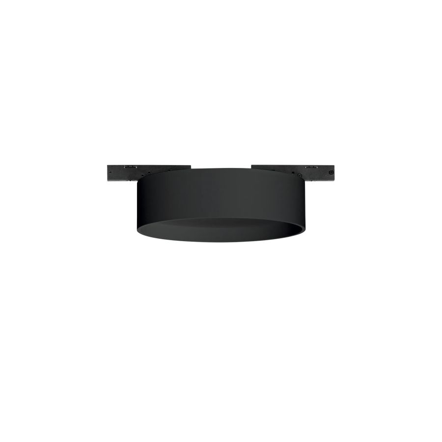 Γραμμικό Σύστημα Φωτισμού DEVA DISC 10W 4000K Μαύρο Ideal Lux 370019