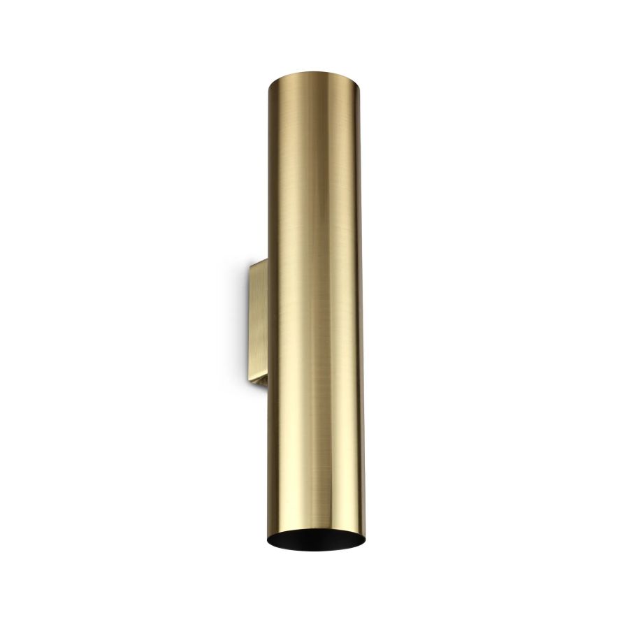 Απλίκα LOOK AP2 ROUND D60 H300 Ορείχαλκος Ideal Lux 370125