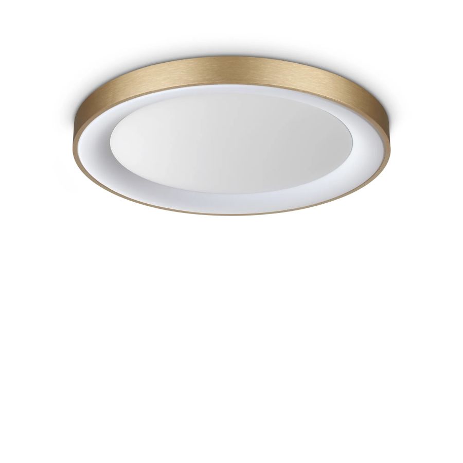 Φωτιστικό Οροφής PLANET PL D60 Ορείχαλκος Ideal Lux 370668