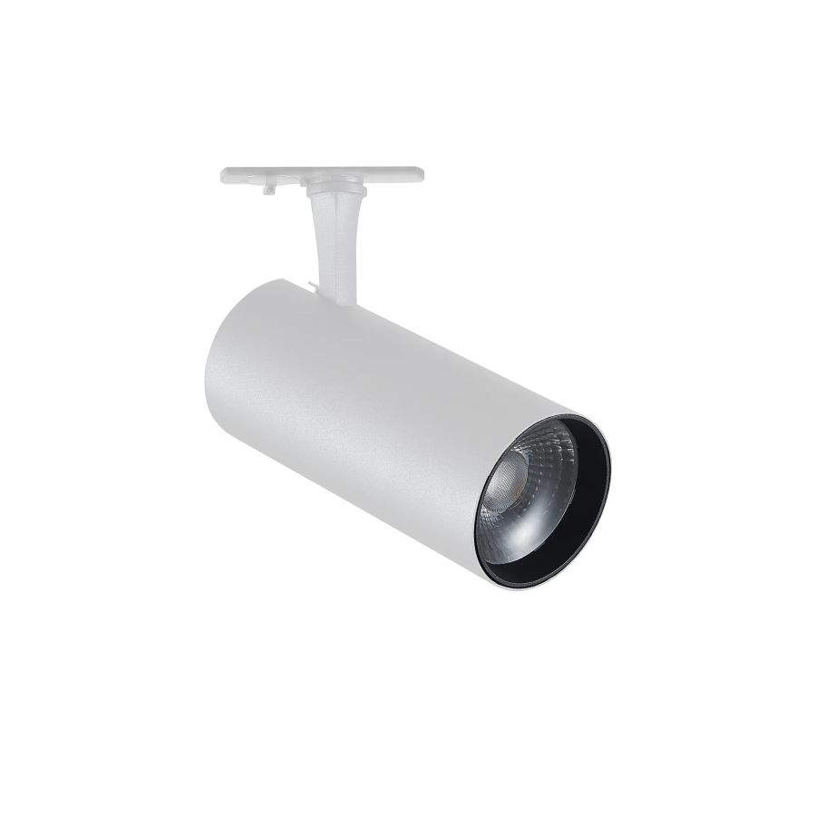 Προβολέας FOX TR 1-PHASE 08W CRI90 3000K ON-OFF Λευκό Ideal Lux 371924