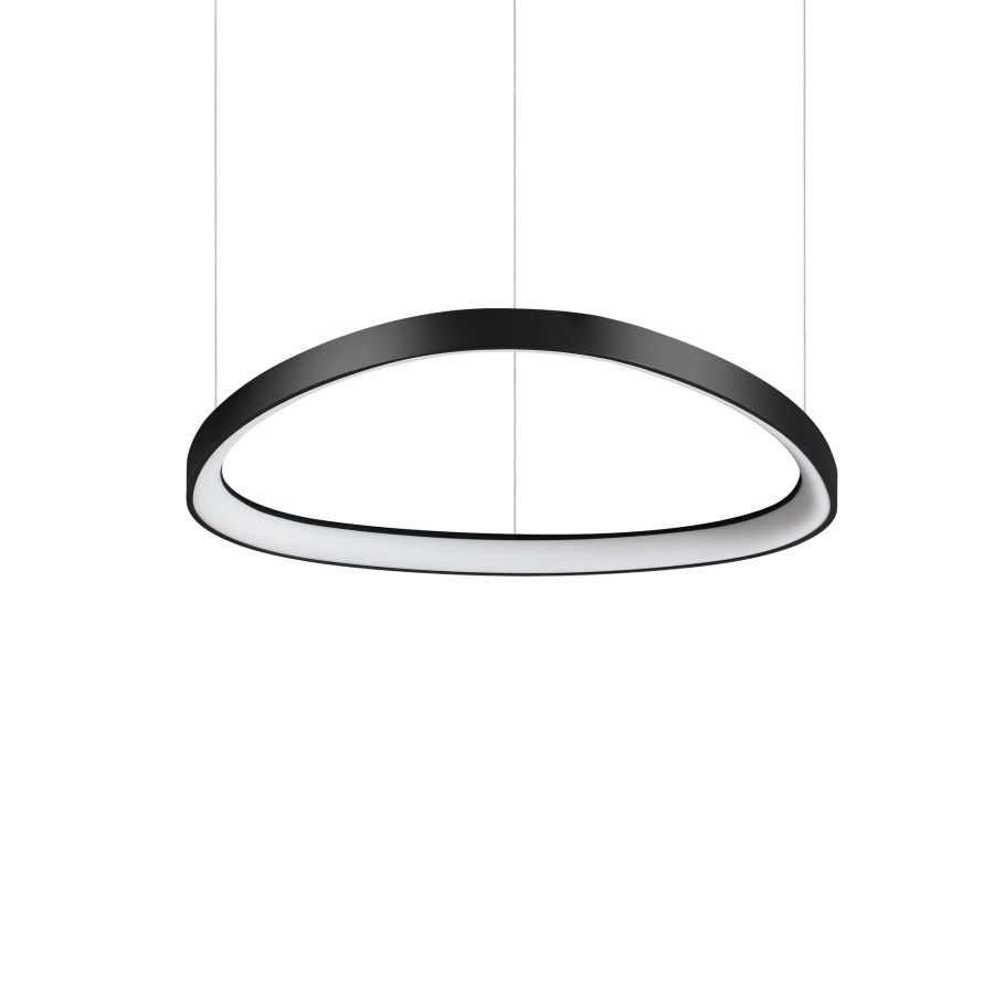 Κρεμαστό Φωτιστικό GEMINI SP D061 ON-OFF Μαύρο 4000K Ideal Lux 372167