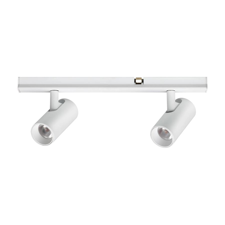 Γραμμικό Σύστημα Φωτισμού STICK SPOT DOUBLE 06W 3000K Λευκό Ideal Lux 374307