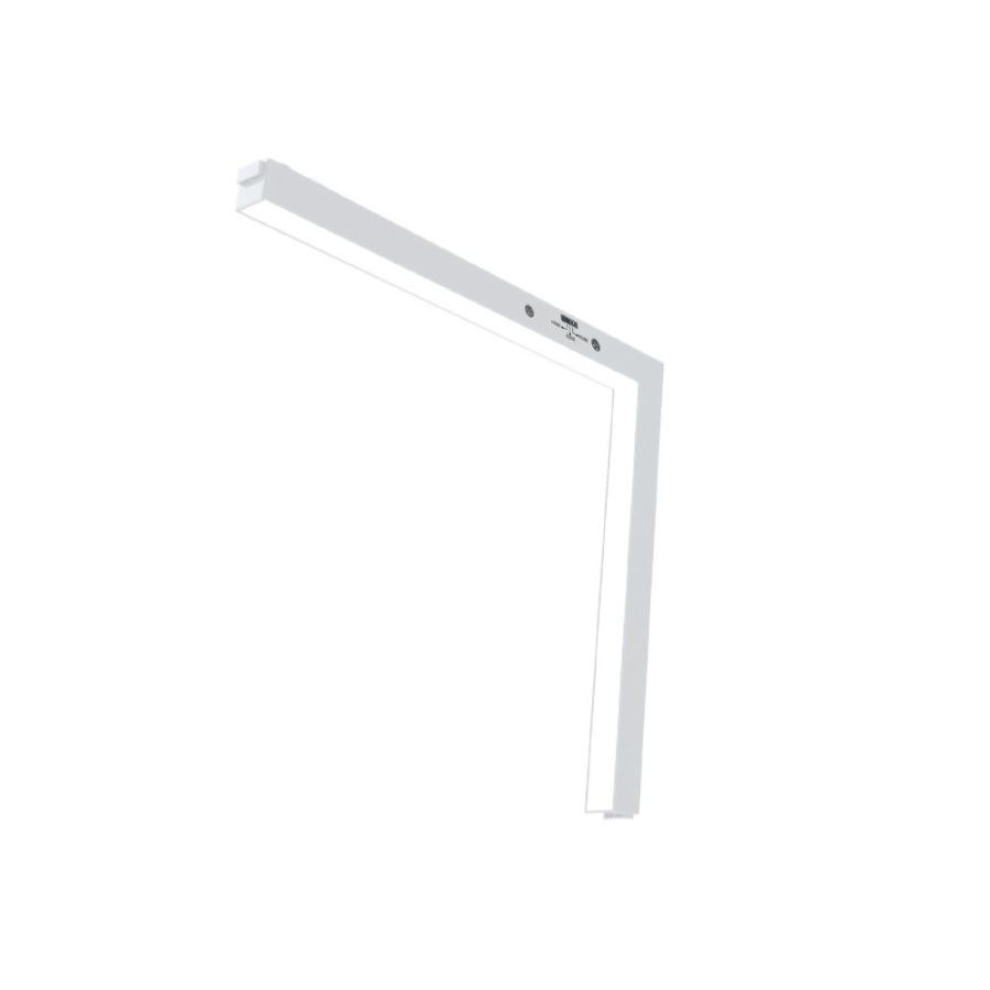 Γραμμικό φωτιστικό LED 24W 3CCT για ultra thin ράγα σε λευκή απόχρωση D:30X2,6X2,4cm TMU0190-White