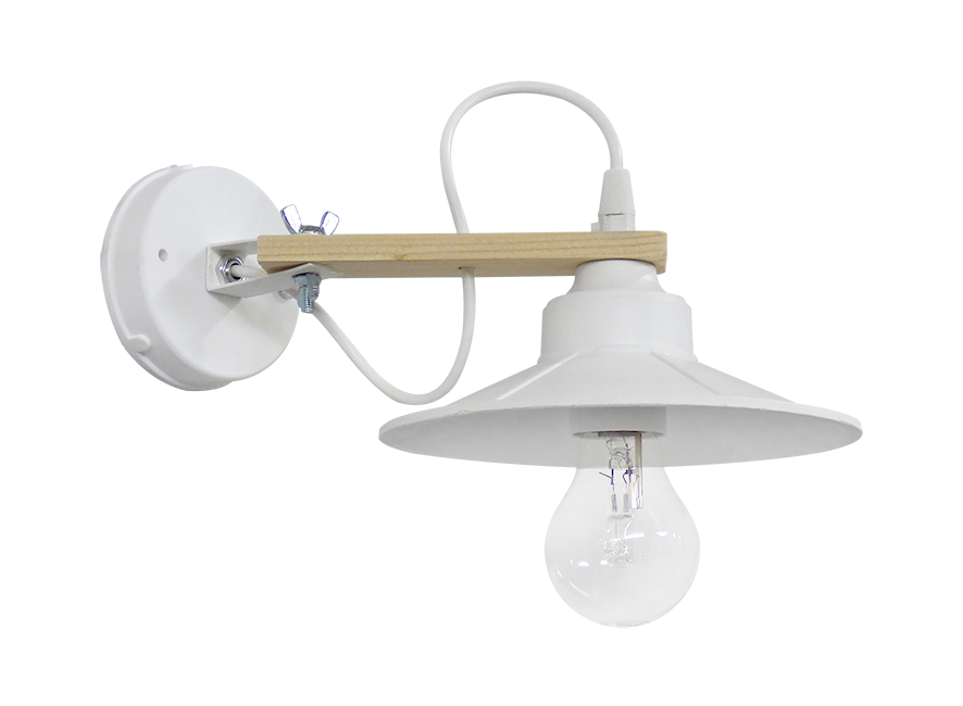 Φωτιστικό τοίχου σπαστό λευκό BREAK-151ΑΡ WHITE Heronia 31-1245