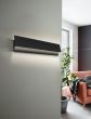  Μοντέρνο Φωτιστικό Τοίχου Led 1550lm 3000K Μαύρο L33cm Eglo Zubialde 99087