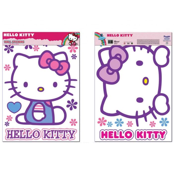 Hello Kitty αυτοκόλλητα τοίχου XL Ango 5204