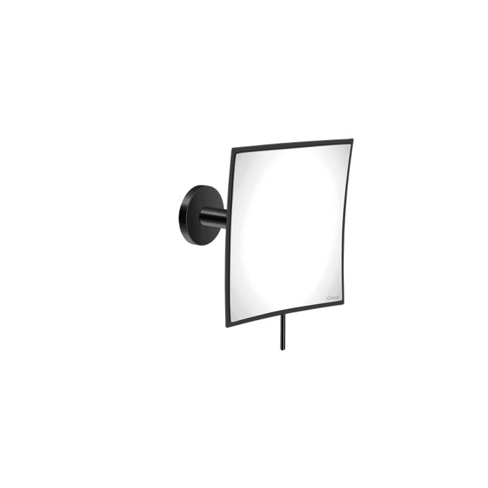 Καθρέπτης Μεγεθυντικός Επτοίχιος Μεγέθυνση x3 Black Mat Sanco Cosmetic Mirrors MR-202-M116