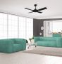 Ανεμιστήρας Οροφής Ø122x31,6cm 52W AC 220-240V,50Hz 4 Ταχύτητες Μαύρο Eglo Bondi 48 35033