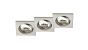 Φωτιστικό Σποτ Χωνευτό Nickel Matt 3τμχ. 3xGU10 Trio Lighting Jura 650000307
