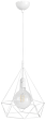 DM-01 1L WHITE METAL Μοντέρνο μονόφωτο μεταλλικό Heronia 34-0252