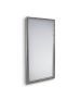 Καθρέπτης Επιτοίχιος Π100xY200 εκ. Silver Wood  Πλαίσιο Mirrors & More Sonja 1070487