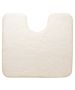 Ταπέτο Λεκάνης Μπάνιου 55x60cm 100% Polyester Ivory Sealskin Angora 293997065