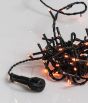 300Led Amber Λαμπάκια Με Πρόγραμμα,Επέκταση Και Μετασχηματιστή Ip44 ,Πράσινο Καλώδιο/Πορτοκαλί Λαμπάκι 15 Μέτρα (5cm Απόσταση) Lianos 62320