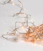 500Led Λαμπάκια Με Επέκταση,Πρόγραμμα Και Μετασχηματιστή Ip44 ,Διάφανο Καλώδιο/Θερμό Amber Λαμπάκι , (5cm Απόσταση) 25 Μέτρα (Kelvin: 2.100 - 2.300) Lianos 62323